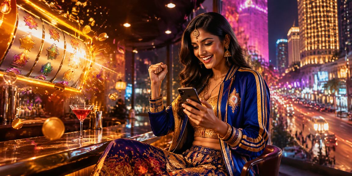 Players enjoying IPL cricket-themed slot games on mobile in Bangalore